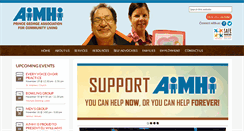 Desktop Screenshot of aimhi.ca